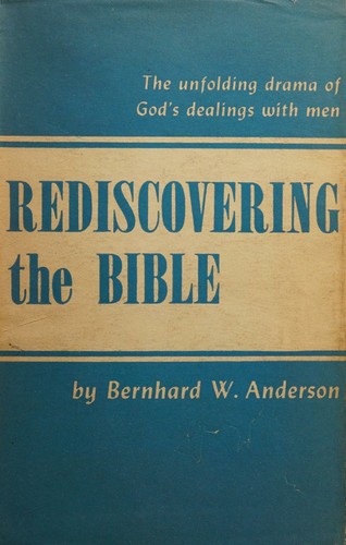 Cover for Rediscovering the Bible