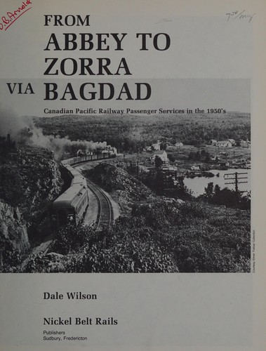 Cover for From Abbey to Zorra via Bagdad