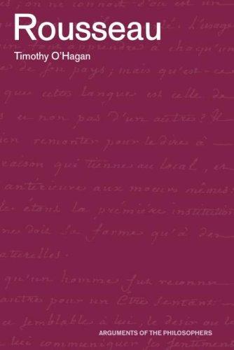 Cover for Rousseau (The Arguments of the Philosophers)