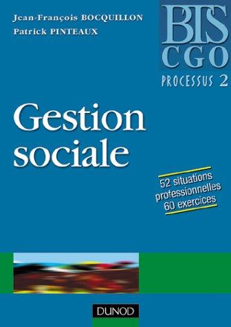 Cover for Gestion sociale 