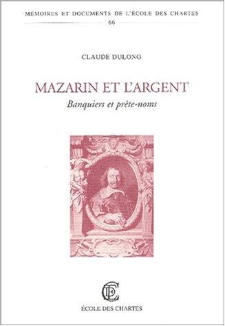 Cover for Mazarin et l'argent