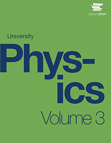 Cover for University Physics Volume 3 by OpenStax