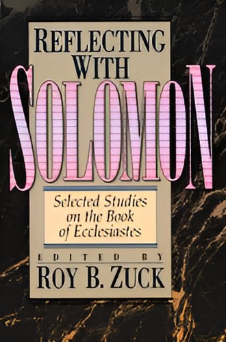 Cover for Reflecting with Solomon