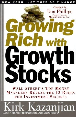 Cover for Growing Rich with Growth Stocks