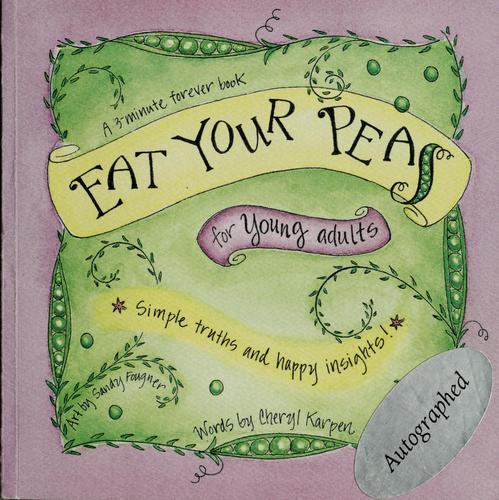 Cover for Eat your peas for sons