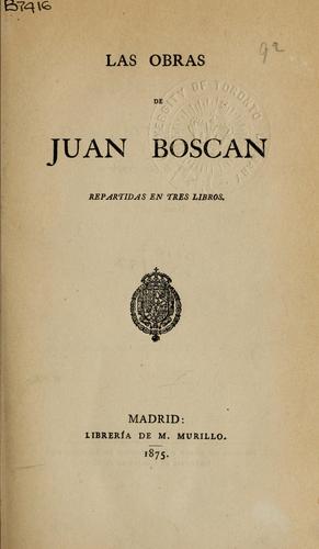 Cover for Obras