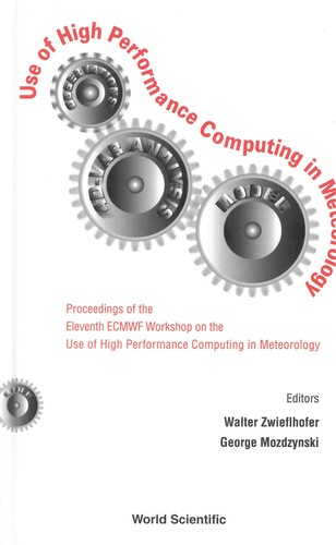 Cover for Use of high performance computing in meteorology