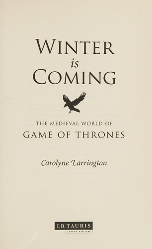 Cover for Winter Is Coming