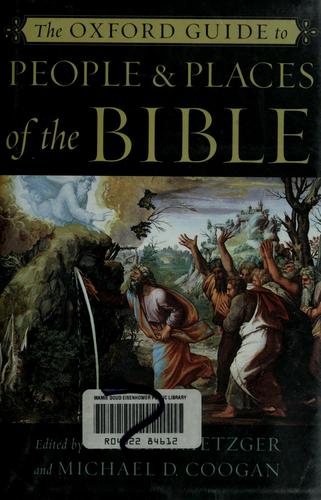 Cover for The Oxford guide to people & places of the Bible
