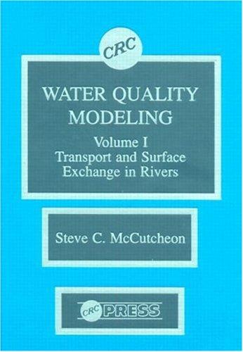 Cover for Water Quality Modeling