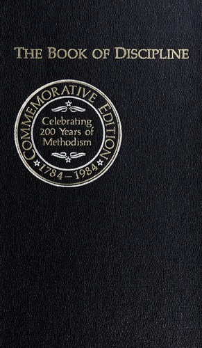 Cover for The Book of Discipline of the United Methodist Church, 1984.