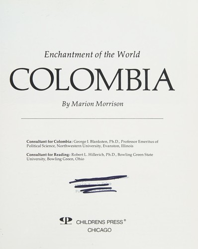 Cover for Colombia