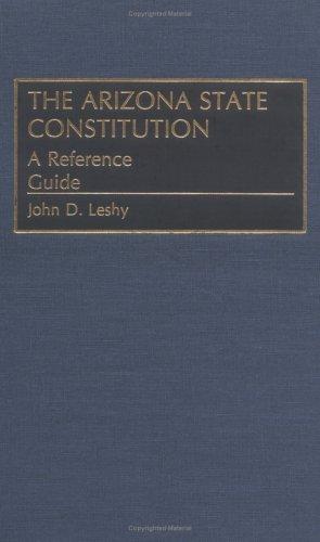 Cover for The Arizona state constitution