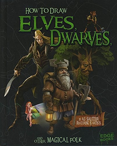 Cover for How to draw elves, dwarves, and other magical folk