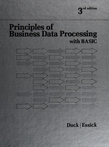 Cover for Principles of business data processing with BASIC