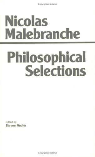 Cover for Philosophical selections