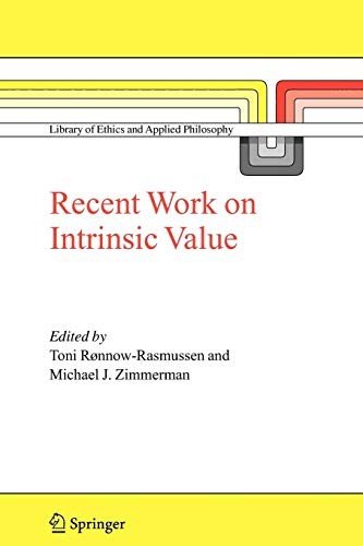 Cover for Recent Work on Intrinsic Value