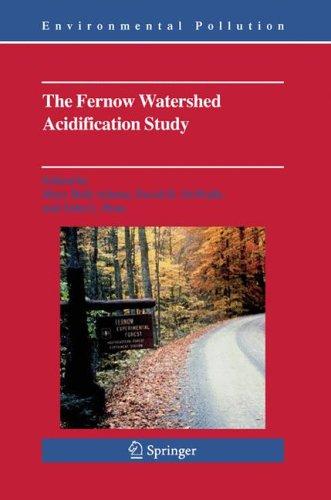 Cover for The Fernow Watershed Acidification Study (Environmental Pollution)