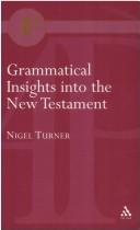 Cover for Grammatical Insights Into The New Testament