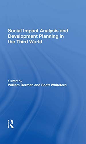 Cover for Social Impact Analysis and Development Planning in the Third World