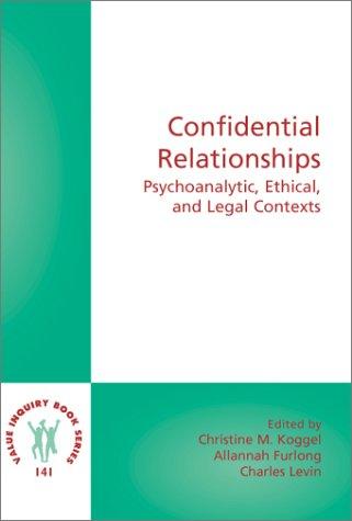 Cover for Confidential Relations