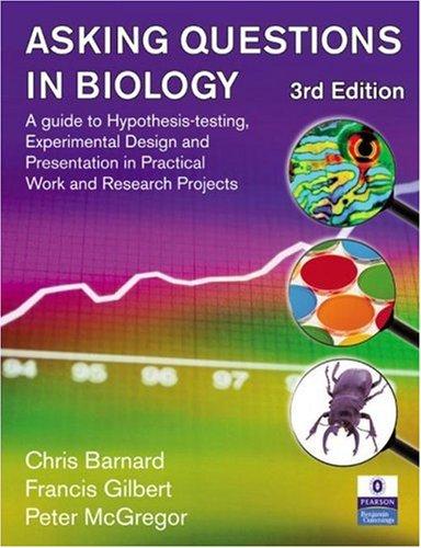 Cover for Asking Questions in Biology