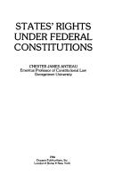 Cover for States' rights under federal constitutions