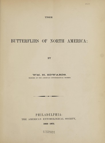 Cover for The butterflies of North America