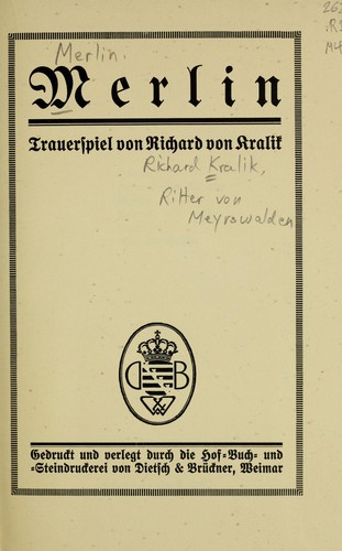 Cover for Merlin