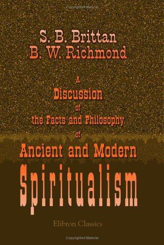 Cover for A Discussion of the Facts and Philosophy of Ancient and Modern Spiritualism