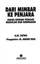 Cover for Dari mimbar ke penjara