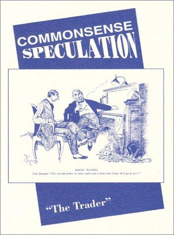 Cover for Commonsense Speculation