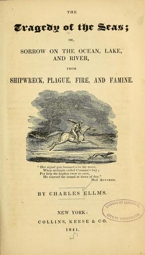 Cover for The tragedy of the seas