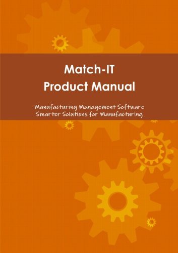 Cover for Match-It Product Manual