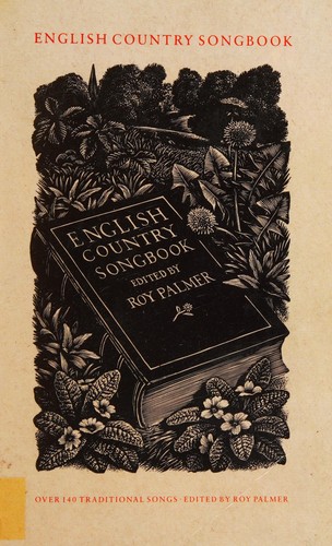 Cover for English country songbook