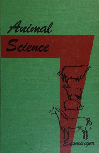 Cover for Animal science