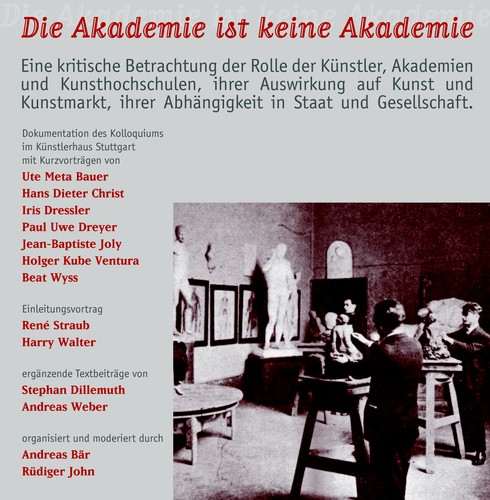 Cover for Die Akademie ist keine Akademie
