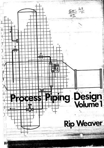 Cover for Process piping design.