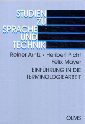 Cover for Einführung in die übersetzungsbezogene Terminologiearbeit