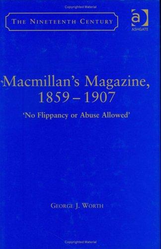 Cover for Macmillan's magazine, 1859-1907