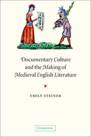 Cover for Documentary culture and the making of medieval English literature
