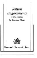 Cover for Return engagements