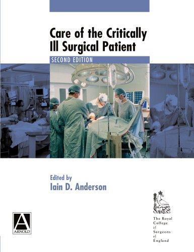 Cover for Care of the Critically Ill Surgical Patient