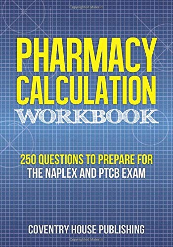 Cover for Pharmacy Calculation Workbook