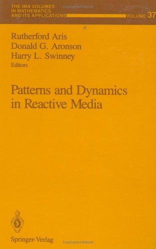 Cover for Patterns and dynamics in reactive media