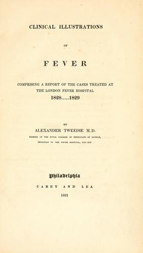 Cover for Clinical illustrations of fever