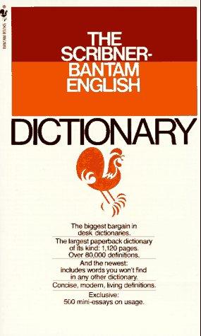 Cover for Scribner-Bantam English Dictionary