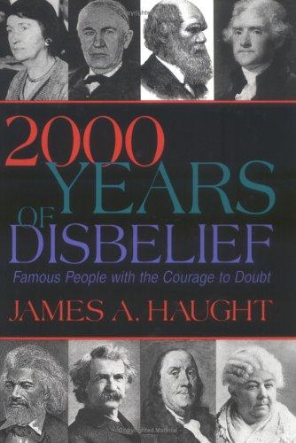 Cover for 2000 years of disbelief