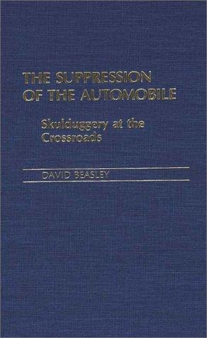 Cover for The suppression of the automobile