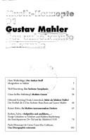 Cover for Gustav Mahler